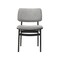 Armen Living Lima Gray Upholstered Wood Dining Chairs in Black Finish, PK2 LCLMSIGRBL - alternate 6